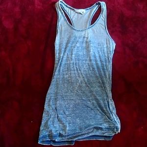 Vintage blue tank top